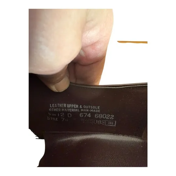 Vintage Two-Tone‎ Brown Leather Loafers