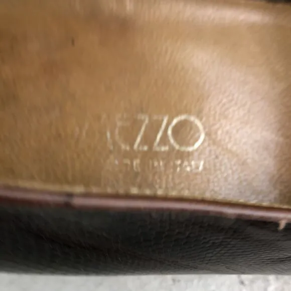 Vintage lizard loafers