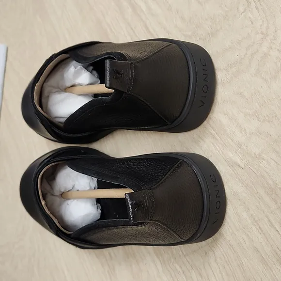 Vionic Black Slip-On Sneakers