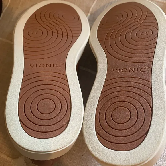 Vionic Brown Leather Loafers