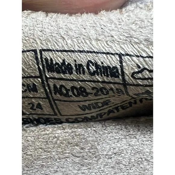 Vionic Caroll Gray Leather Comfort Ballet Flats 7