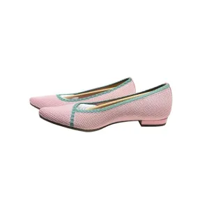 Vionic NWT Dahlia Knit Ballet Skimmer Flats Size 6 Cameo Pink Ballerina Comfort