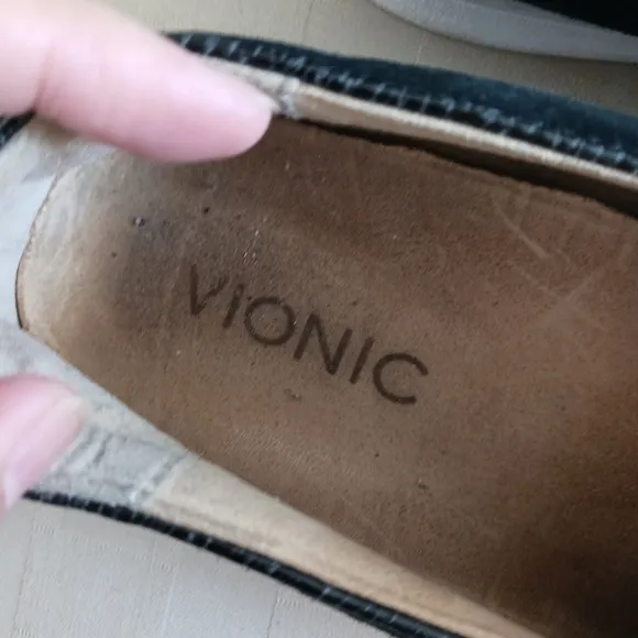 Vionic Snakeskin Splendid Slip On Sneakers
