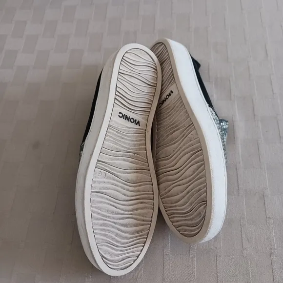 Vionic Snakeskin Splendid Slip On Sneakers