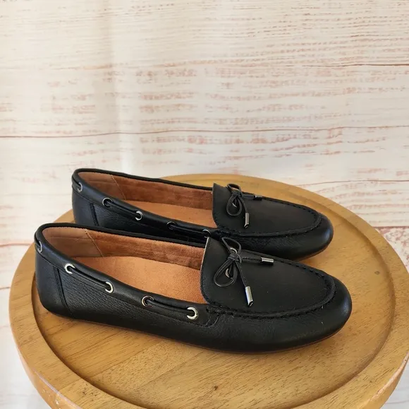 Vionic Virginia Leather Flats Loafers