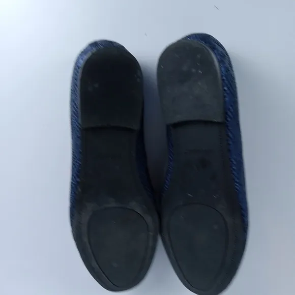 Vionic Willa II Loafers Womens 11 Blue Matallic Snakeprint Slip-On Flats Comfort