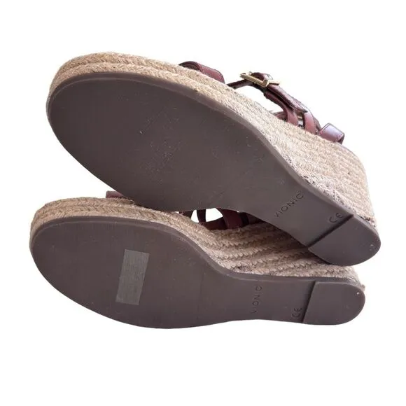 Vionic Womens Capri Sabrina Tan Espadrilles Size 6.5