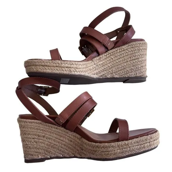 Vionic Womens Capri Sabrina Tan Espadrilles Size 6.5