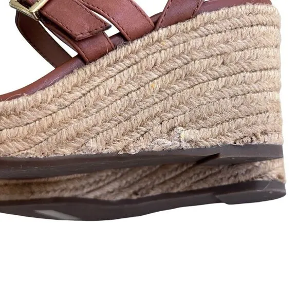 Vionic Womens Capri Sabrina Tan Espadrilles Size 6.5