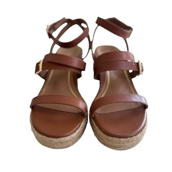 Vionic Womens Capri Sabrina Tan Espadrilles Size 6.5