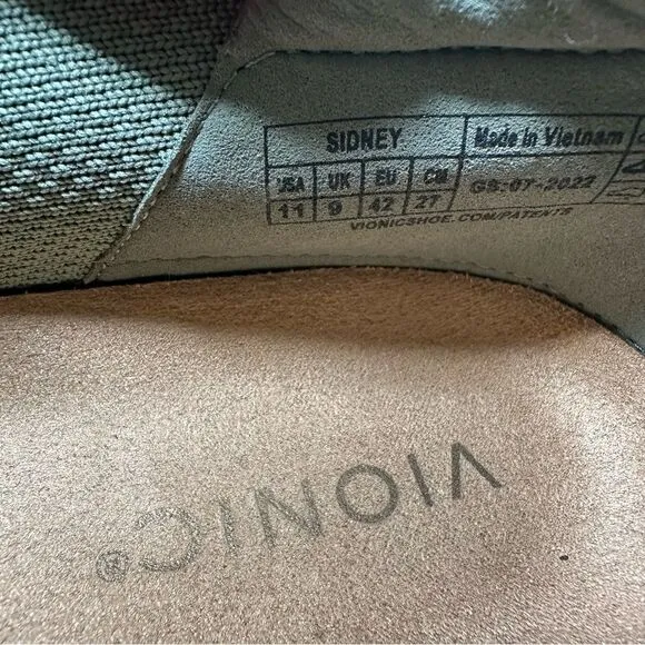 Vionic Sidney Slip On Casual Knit Loafers Women’s Size 11