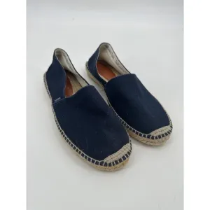 Viscata Barcelona Begur Canvas Espadrille Flats Men's Size 43/ US 10 Navy Blue