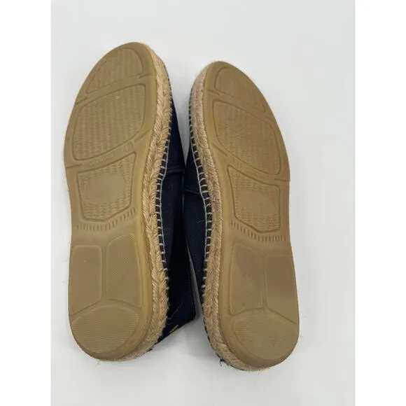 Viscata Barcelona Begur Canvas Espadrille Flats Men's Size 43/ US 10 Navy Blue