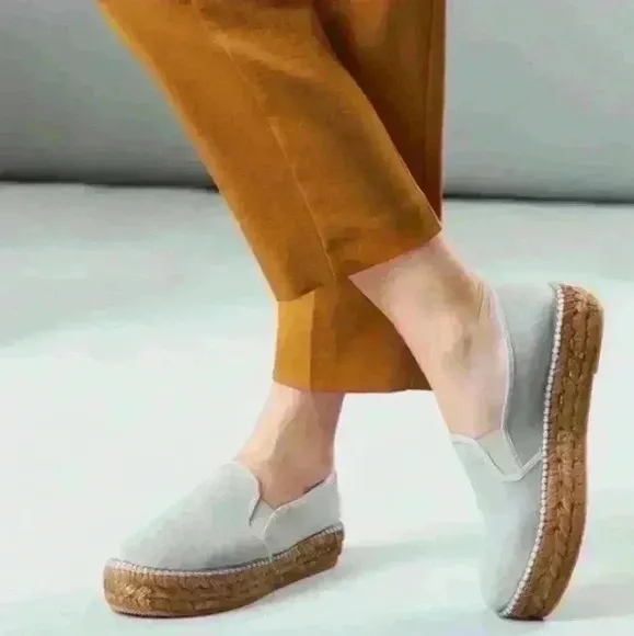 Viscata Barcelona Castell Canvas Espadrille Platforms