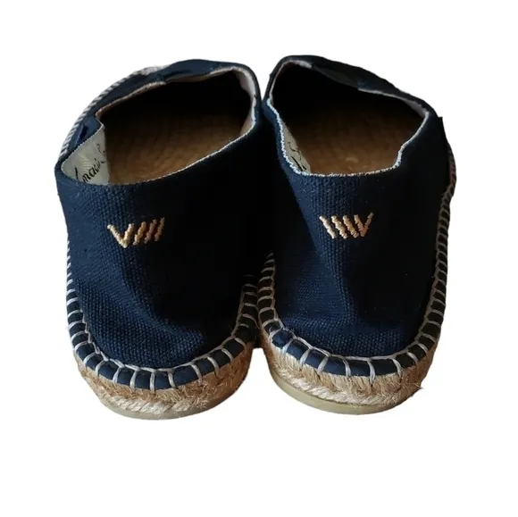 Viscata Barceloneta Canvas Espadrilles, Size 40