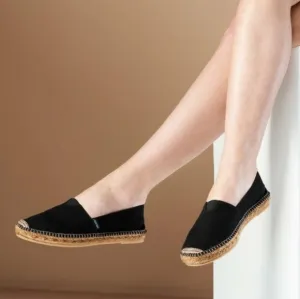Viscata Barceloneta Canvas Espadrilles, Size 40