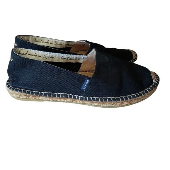 Viscata Barceloneta Canvas Espadrilles, Size 40