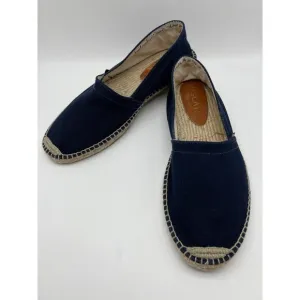 Viscata Women's Navy Blue Canvas Espadrilles Casual Flat Shoes Size 10 (43)