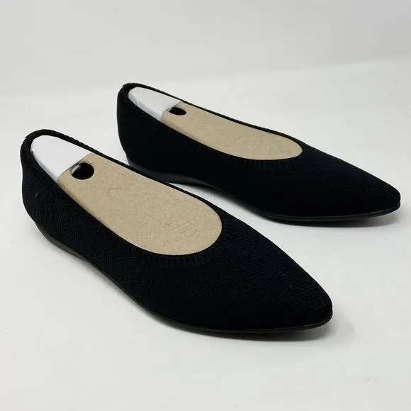 Vivaia Lightweight Pointed-Ballet Flats Aria Walker Comfort recycled Knit 39.5