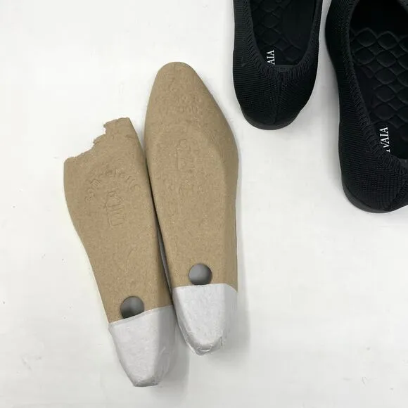 Vivaia Lightweight Pointed-Ballet Flats Aria Walker Comfort recycled Knit 39.5