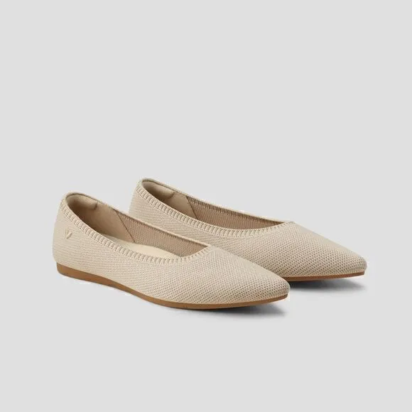 VIVAIA Pointed-Toe Ballet Flats (Aria 5°) SIZE 40.5 US‎ 9-9.5