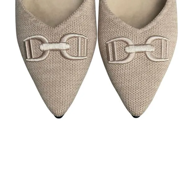 VIVAIA Pointed-Toe Flats Ena 2.0 Almond EU 37/US 7