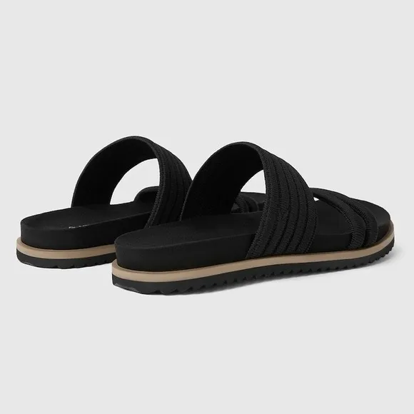 VIVAIA Round-Toe Slides black size EU/39 US/8