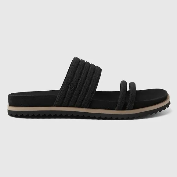 VIVAIA Round-Toe Slides black size EU/39 US/8