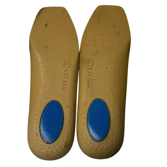 VIVAIA Women's Margot Ballet Flats Knit Square Toe Slip On Almond EU 41.5