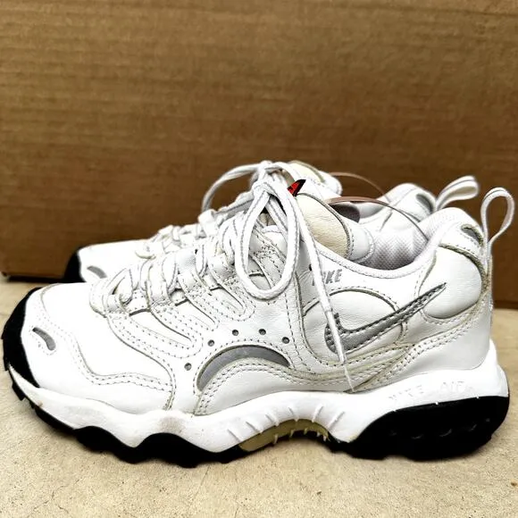 VTG Nike Terra Humara Shoes Sneakers Lace Up Mesh Leather Athletic White 6