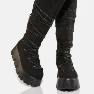 WALK ON THE MOON PLATFORM BOOTS ( BRAND NEW ! )