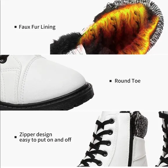 Waterproof Combat Boots Anti-Slip Snow Boots