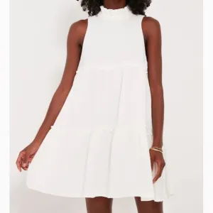 White Lightweight Gauze Morgan DressPOMANDER PLACE