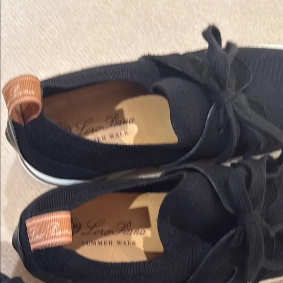 Women’s Black sock slip on walking sneakers