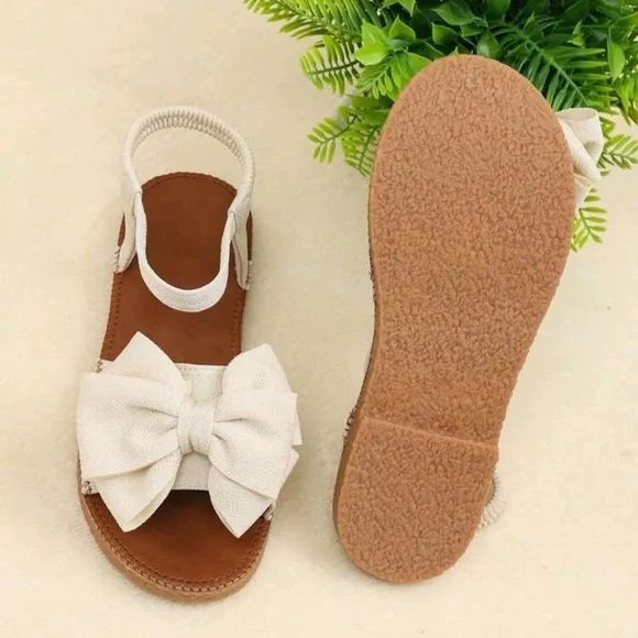 Women's Casual Wedge Heel Sandals, Sports Flat Butterfly Flower Soft Wear-Resist