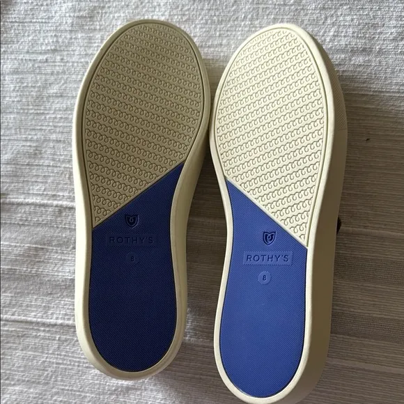 Women’s Rothy's Tan Loafer Slip-Ons Minimalist Design/ NWOT also no box