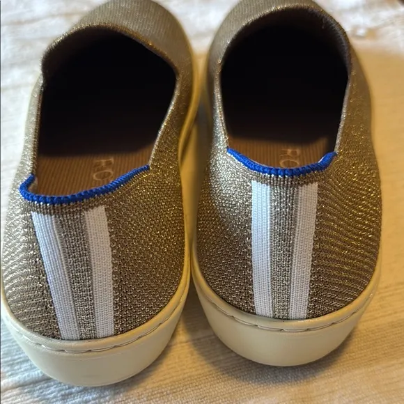 Women’s Rothy's Tan Loafer Slip-Ons Minimalist Design/ NWOT also no box