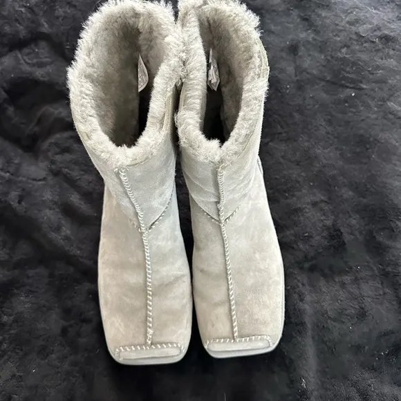 Women's Suede Fur-Lined Boots