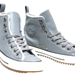 WRn1X CONVERSE ALL STAR Leather fur hiker boots men’s size 7 women's size 9