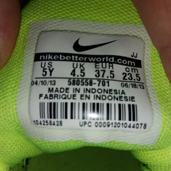 Yellow &amp; Grey Nike Free 5.0
