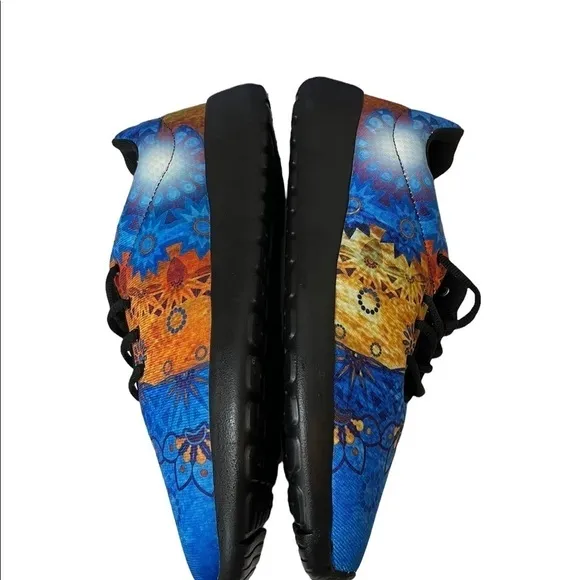 YES WE VIBE Lotus/Mandala Sneakers