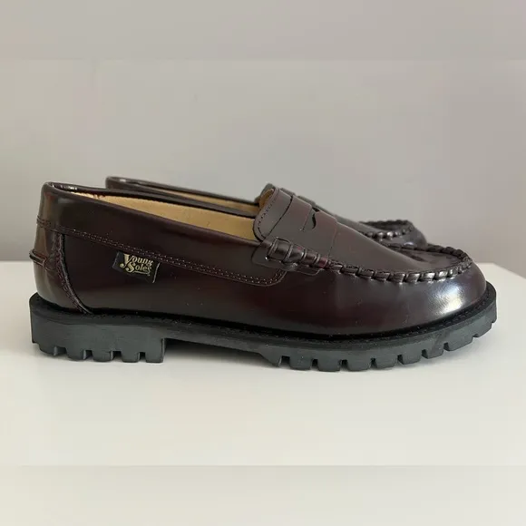 Young Soles Penny Loafers 34 NEW!!
