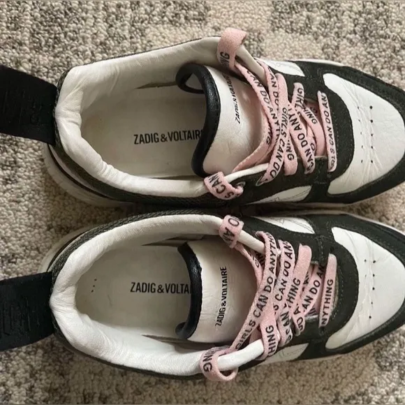 ZADIG &amp; VOLTAIRE  Blaze Girls Sneakers | Green Size 2