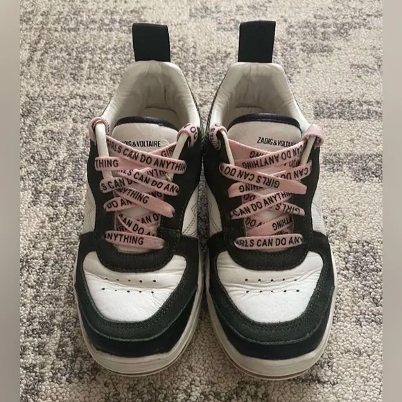 ZADIG &amp; VOLTAIRE  Blaze Girls Sneakers | Green Size 2