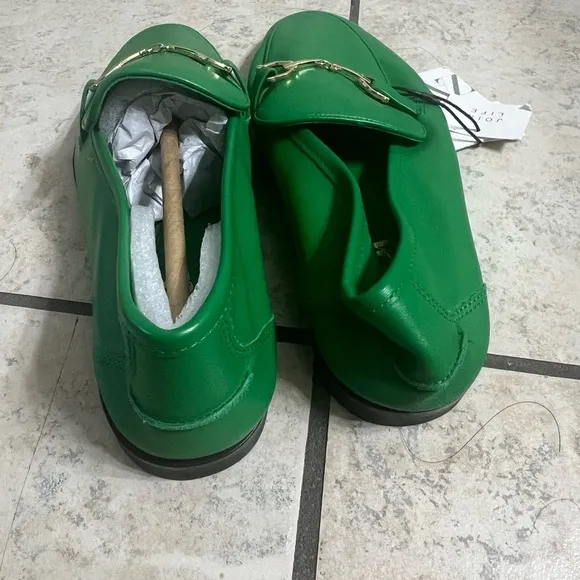 Zara Buckled Leather Loafers