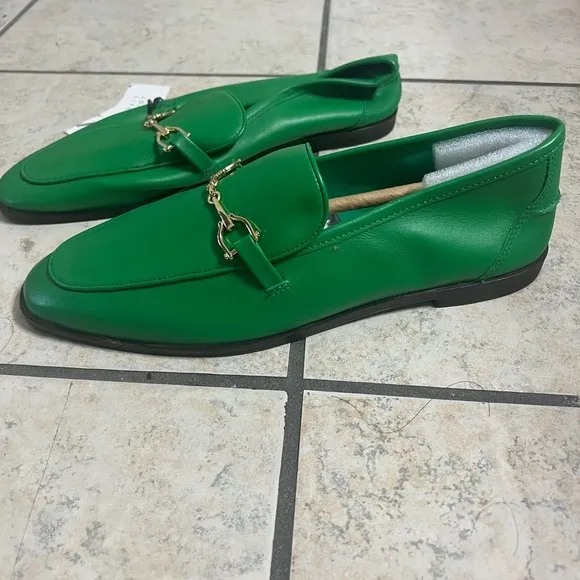 Zara Buckled Leather Loafers