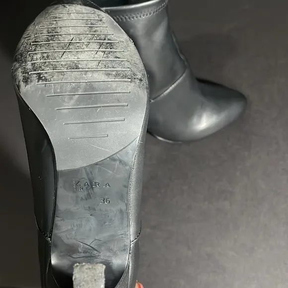 ZARA cloth ankle boots in women’s EUR size 36