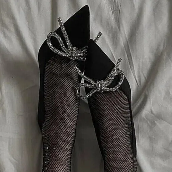 ZARA Embellished Flats NWT