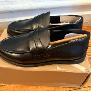 ZARA kids leather loafers