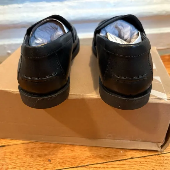 ZARA kids leather loafers